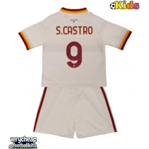 AS Roma Santiago Castro #9 Replica Away Minikit 2026-27 Short Sleeve (+ pants)
